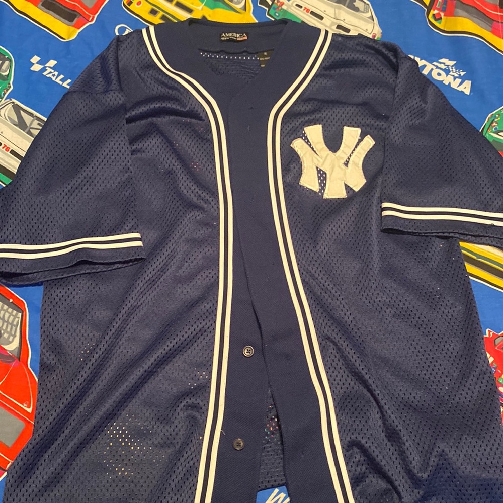 Yankees button up